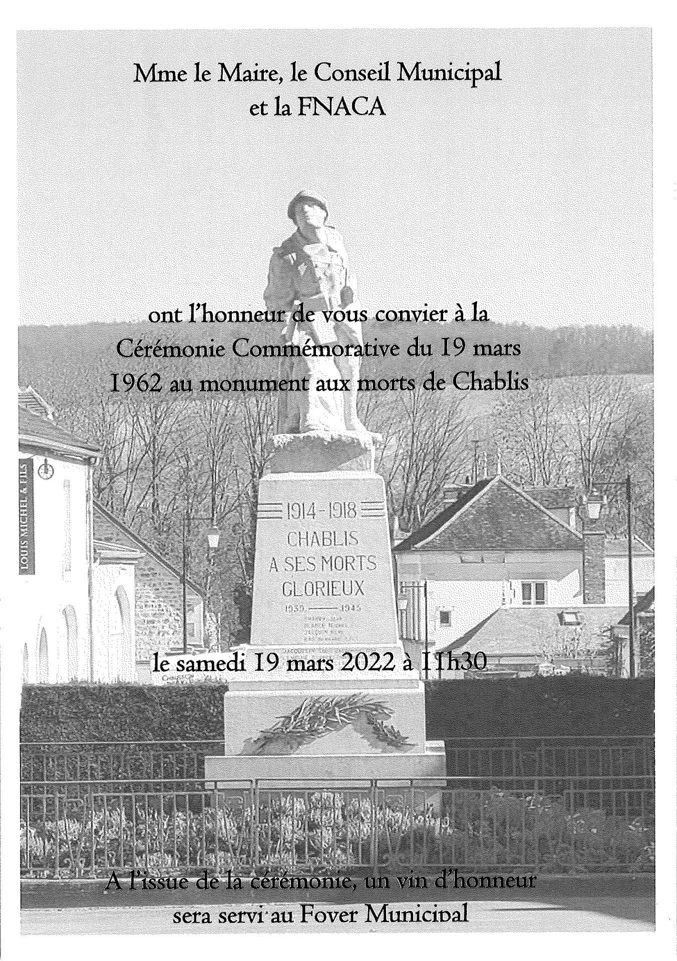 MONUMENT AUX MORT DE CHABLIS